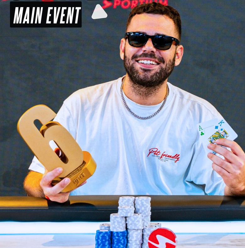 Iwan Molina, campeón de las Sixers Poker Series