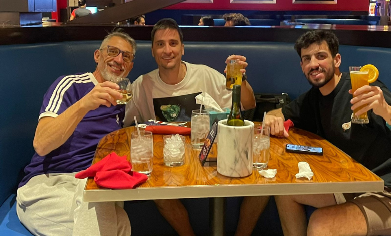 Jorge Yranek festejando el logro del Grand Poker Series 2025