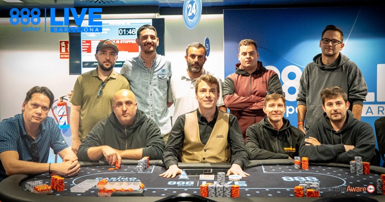 Mesa final Opening Event 888Poker Live Barcelona
