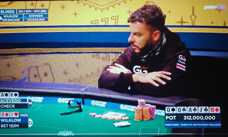Michael Acevedo Costa Rica WSOP 2025