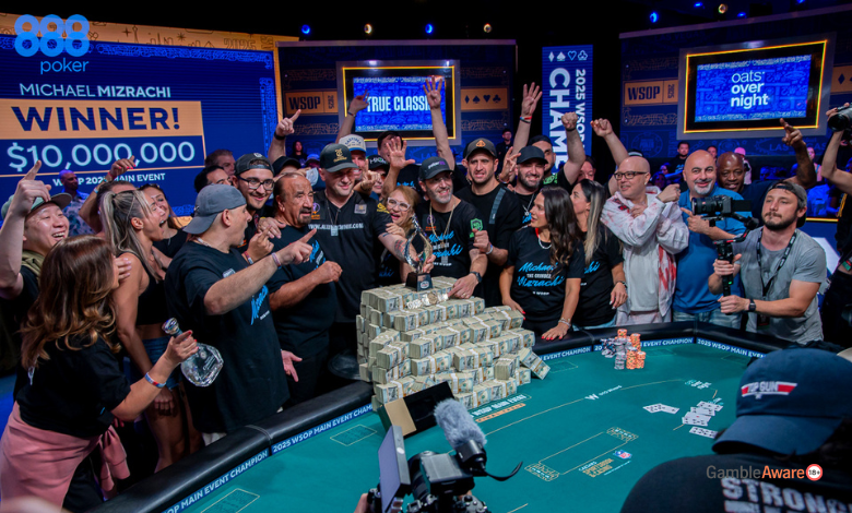 Michael Mizrachi ganó en tiempo récord el WSOP Main Event 2025
