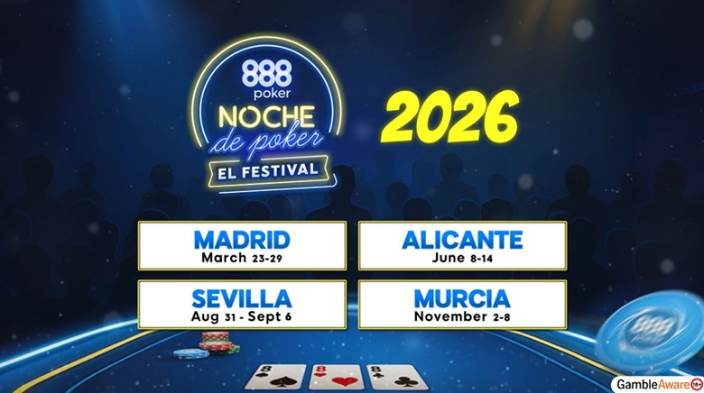Noche de Poker El Festival Stops 2026