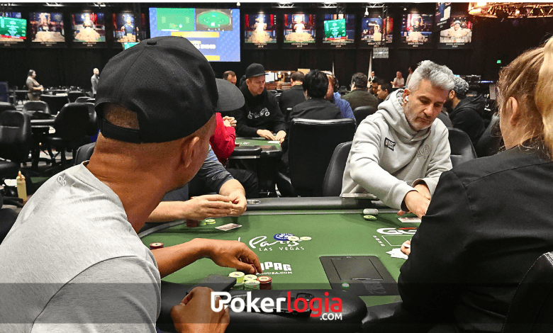 Phil Ivey y Nacho Barbero en uno de los enfrentamientos durante la WSOP 2025