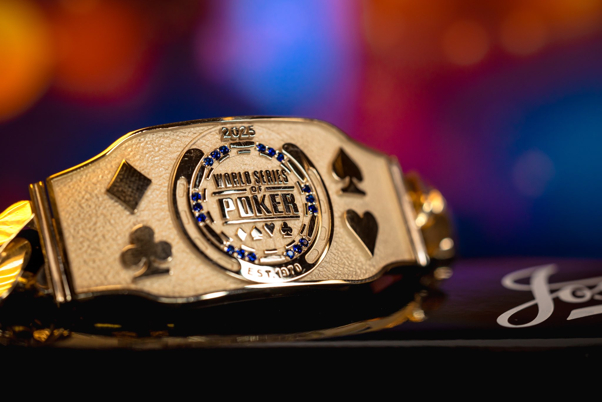 WSOP 2025 brazalete
