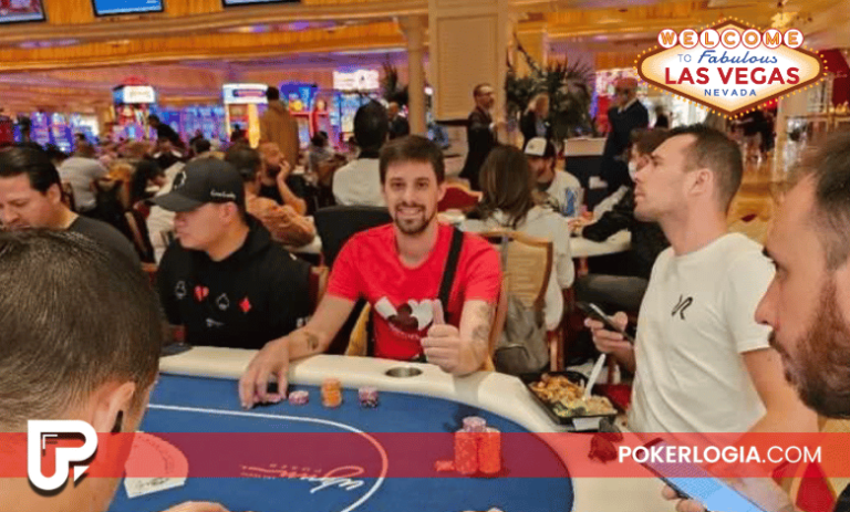 Franco Vizzotto se despidió de Las Vegas 2023 con 6 cobros