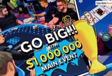 $1M GTD multi-flight Mystery Bounty Main Event