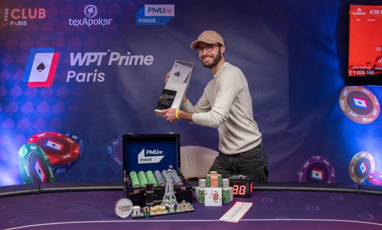 2023 WPT Prime Paris Champion Fabrice Bigot