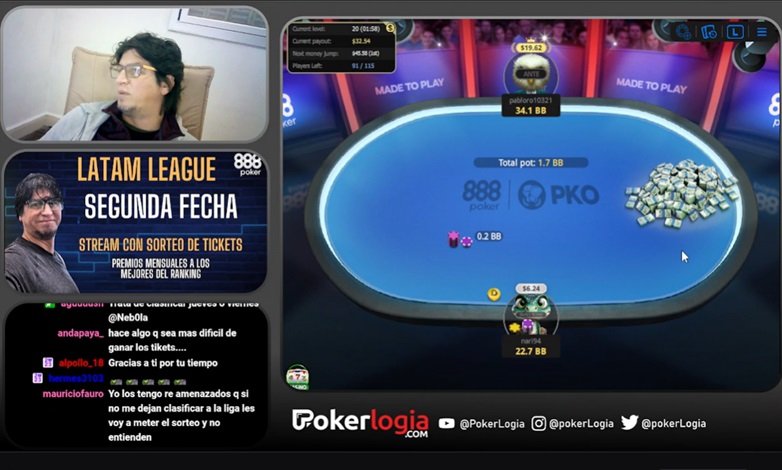 «pabloro10321» fue el mejor en el PKO de la 3ra Fecha