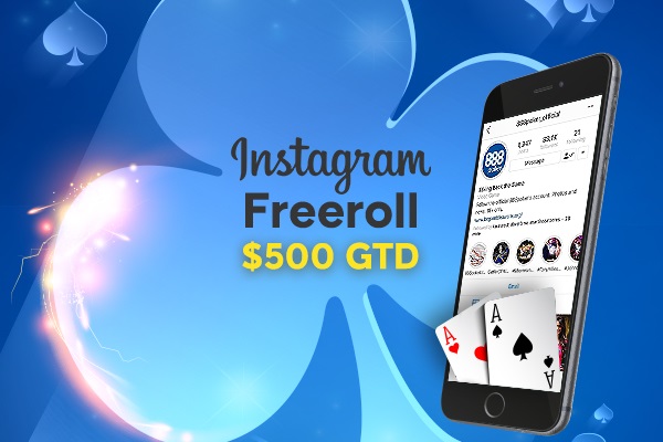 500 Instagram Freeroll 888