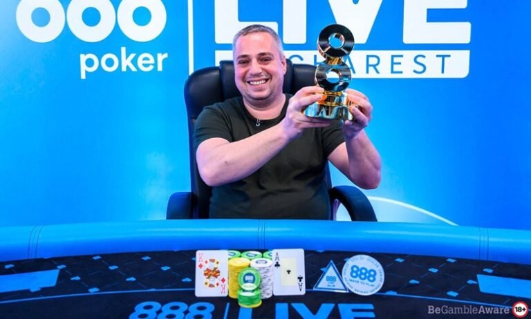 888Poker LIVE Bucarest 2024: Razvan Morar es el gran campeón
