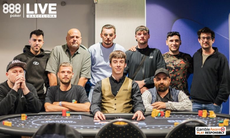 888Poker LIVE THE MINI SHOT final table