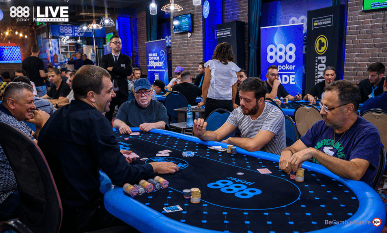 888Poker Live Bucarest Rumania Poker Room 2023