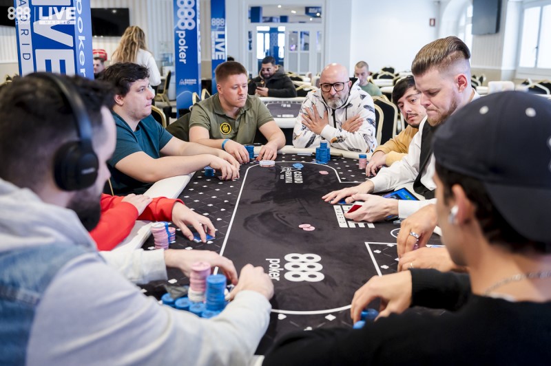 888poker LIVE Madrid Action españa