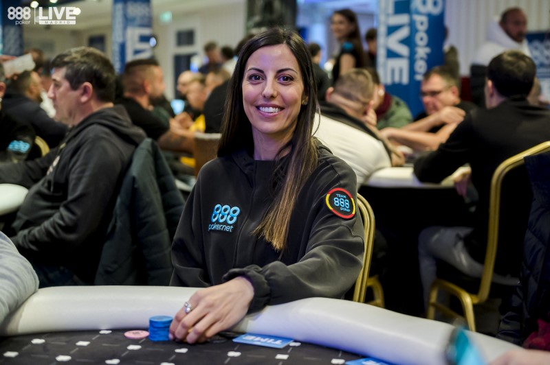 888poker ambassador Lucia Navarro españa madrid