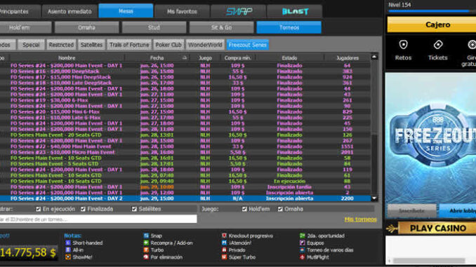 888poker freezeout serie deposito pago facil 888poker freezeout serie deposito pago facil