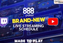 888poker lanza un nuevo calendario de transmisión para 2026