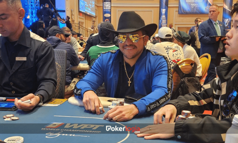 Alex Yepes de Venezuela en el DIA 3 del WPT Prime 2024