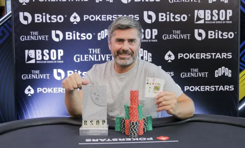 Andres Jeckeln campeón Turbo KO BSOP SP