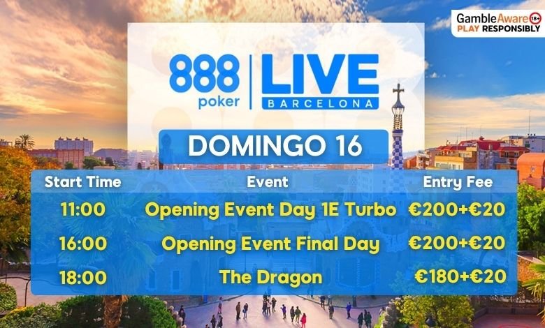 Barcelona - May 17 - 888poker LIVE 2026
