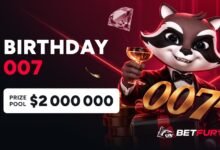 BetFury lanza Birthday 007