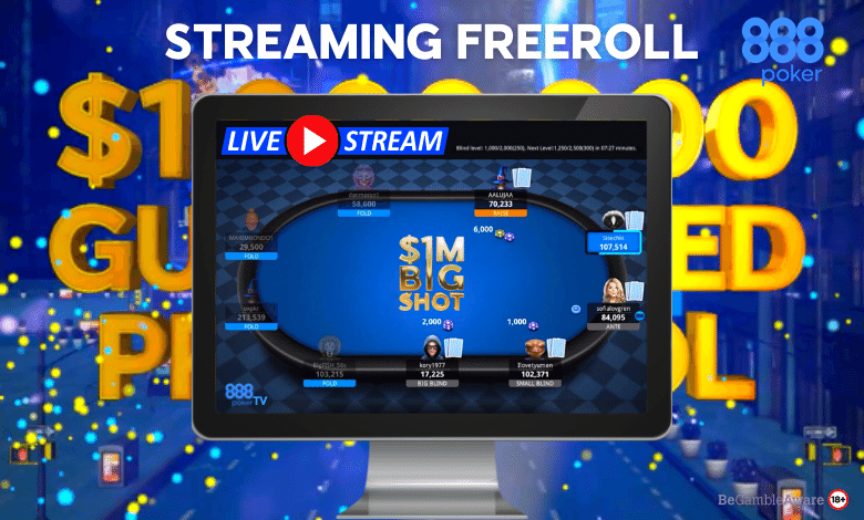 Se define el Big Shot 1 MILLON con Live Streaming y Freeroll de u$s 1000 Big Shot Live Stream gratis freeroll