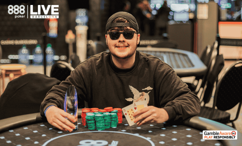 Billy Thomas Fahy trofeo 888poker Live Barcelona 2026