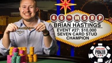 Brian Hastings Evento #27 WSOP