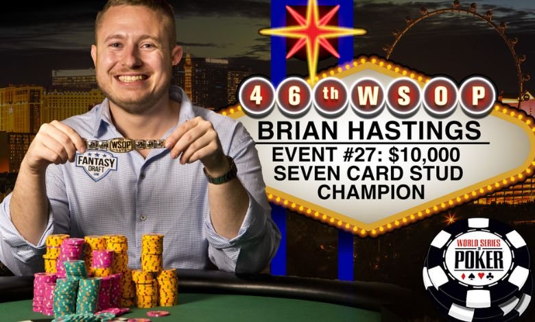 Brian Hastings Evento #27 WSOP