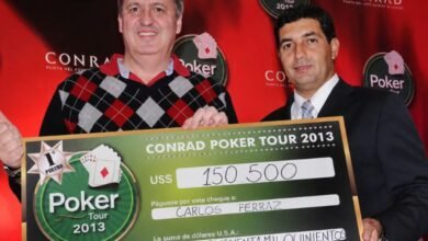 Carlos Ferraz se lleva la 13° fecha del Conrad Poker Tour 2013