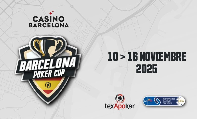 Casino Barcelona y TexApoker, listos para la primera edición de la Barcelona Poker Cup
