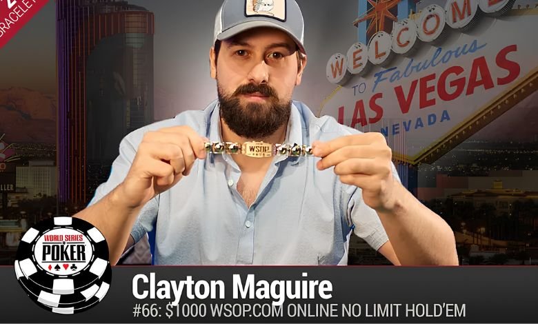 Clayton Maguire Evento #66 Online WSOP