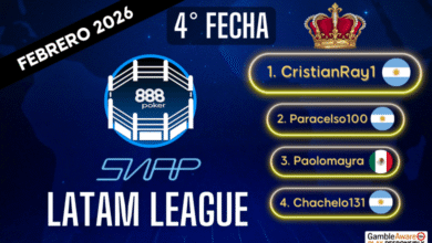 CristianRay1 ganador de la fecha HBKvlack del ranking 888poker