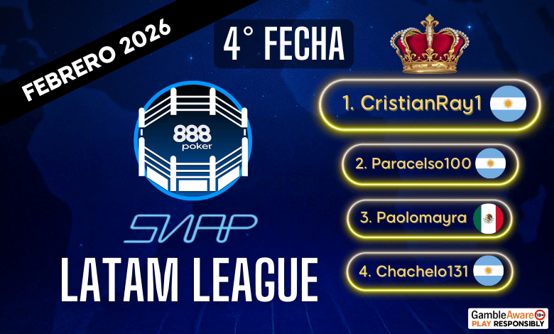 CristianRay1 ganador de la fecha HBKvlack del ranking 888poker