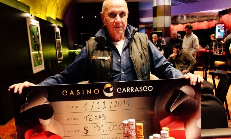 Daniel Campodónico se llevó el High Roller de Carrasco.