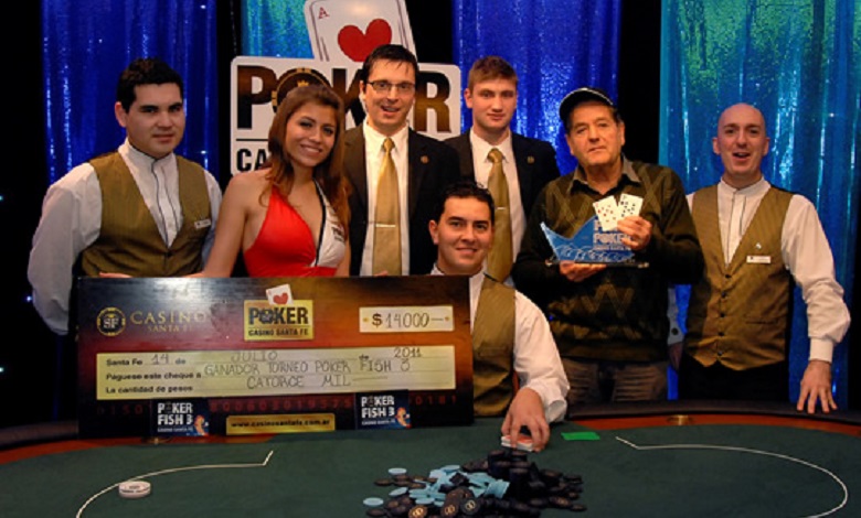 Dante Porta gana la nueva edición del Poker Fish en Casino Santa Fe