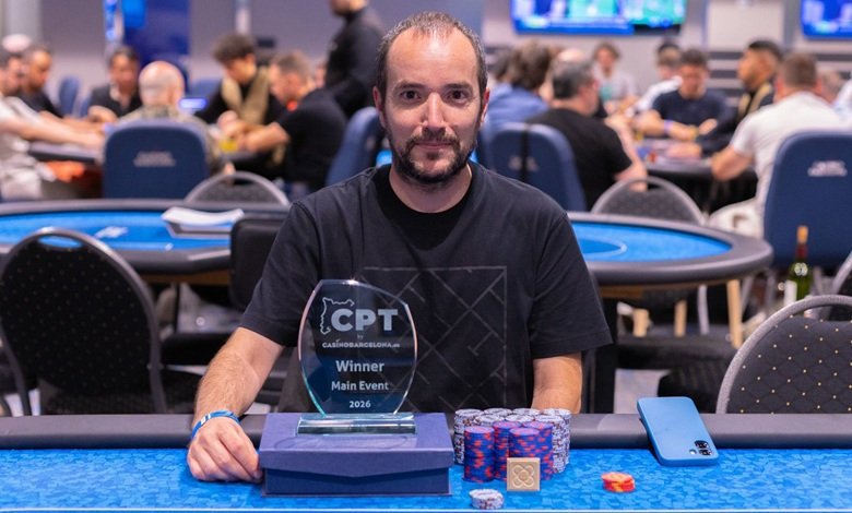 David Rodríguez conquista el Main Event del Catalunya Poker Tour en Barcelona