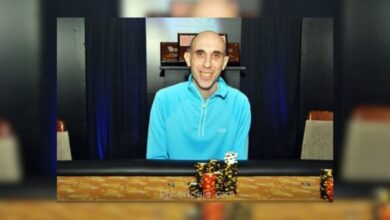 Ariel Mantel chip leader de la mesa final de la Master Cup