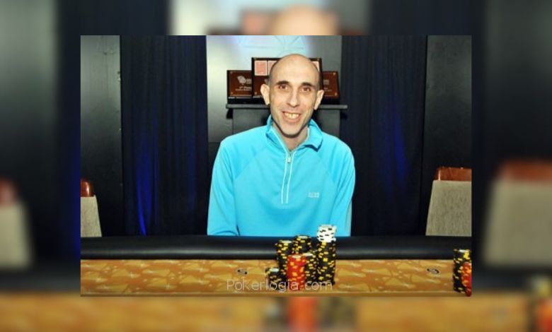 Ariel Mantel chip leader de la mesa final de la Master Cup