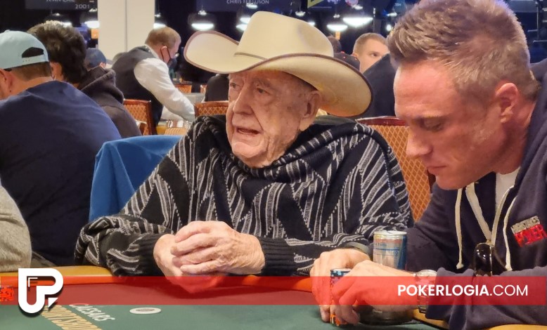 Doyle Brunson wsop 2022 COVID Ballys