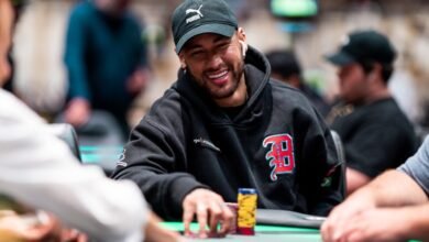 El futbolista Neymar logró su primer cobro en la WSOP