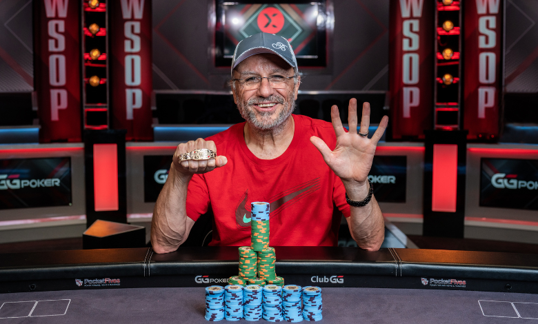 Eli Elezra ganó su quinto brazalete y se lo dedicó a su padre fallecido Eli Elezra brazalete