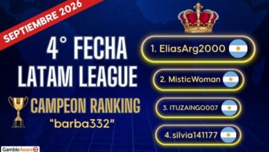 EliasArg2000 campeón Barba332 Ranking