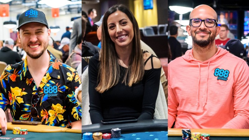 Embajadores 888poker Ian Simpson Lucia Navarro Alexandre Cavalito Mantovani