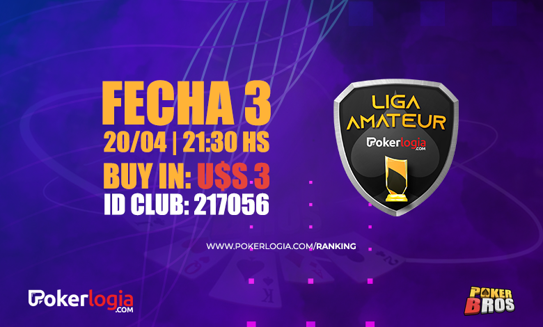 Liga Pokerlogia Fecha 3