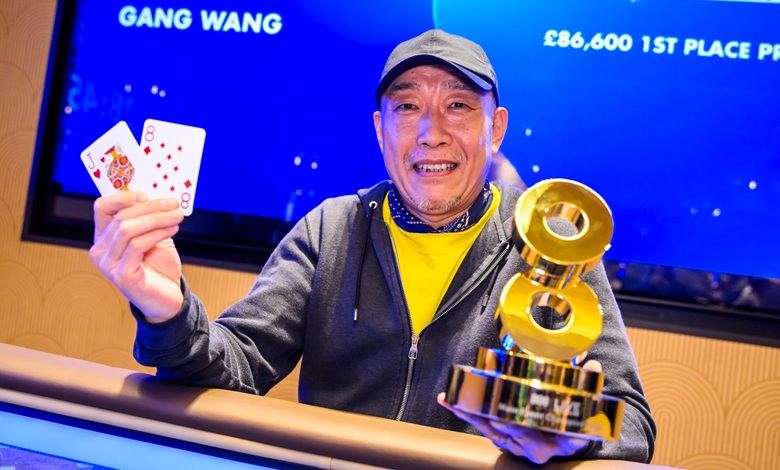 Gang Wang campeón del Main Event del 888poker Live London 2025