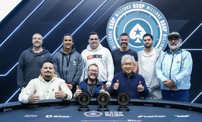 BSOP Millions 2022: Brian Ganon finalista y dos cobros de Martín Gavasci Brian Ganon BSOP