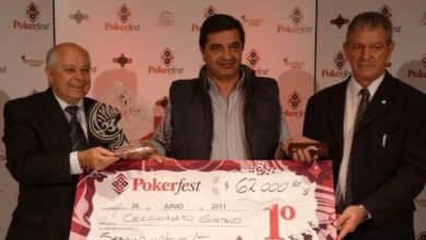 Gustavo Cecconato es el ganador del Pokerfest de Villa Mercedes