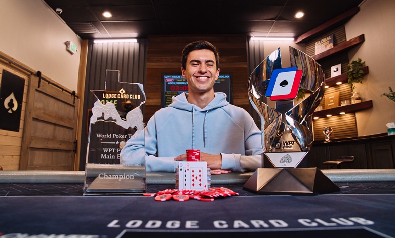 Harvey Castro se corona campeón del WPT Prime Lodge y lidera la carrera por el Jugador del Año