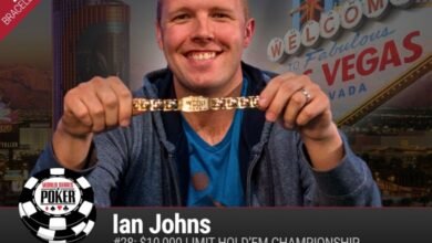 Ian Johns Evento #28 WSOP