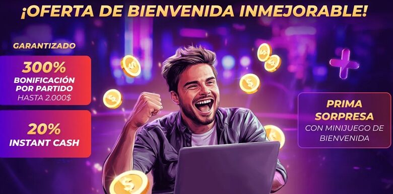JACKPOKER 300% de bono de bienvenida LATAM